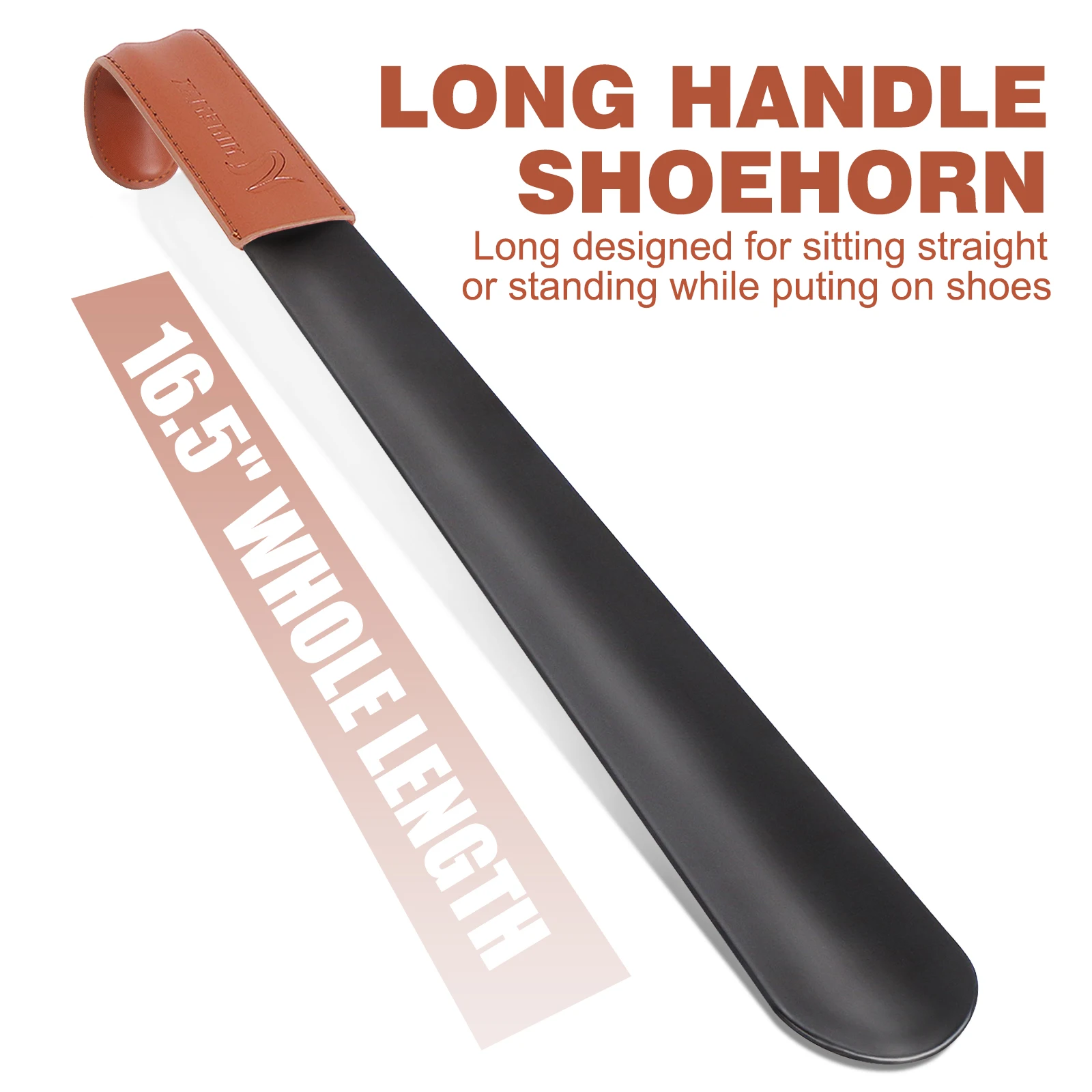 

Professional Shoe Lifter Metal Shoe Horn Stainless Steel Shoehorn Men Women Sturdy Slip Shoe Accessories Long Metal Shoe Spoon