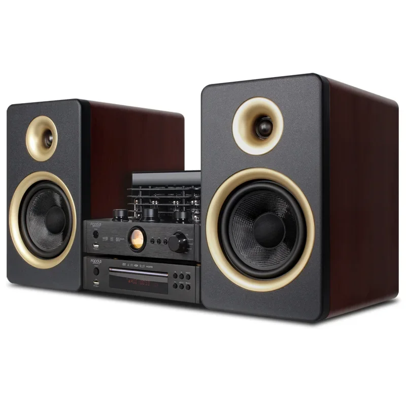Combination audio fever speaker, gall machine mini desktop dvd desktop hifi set