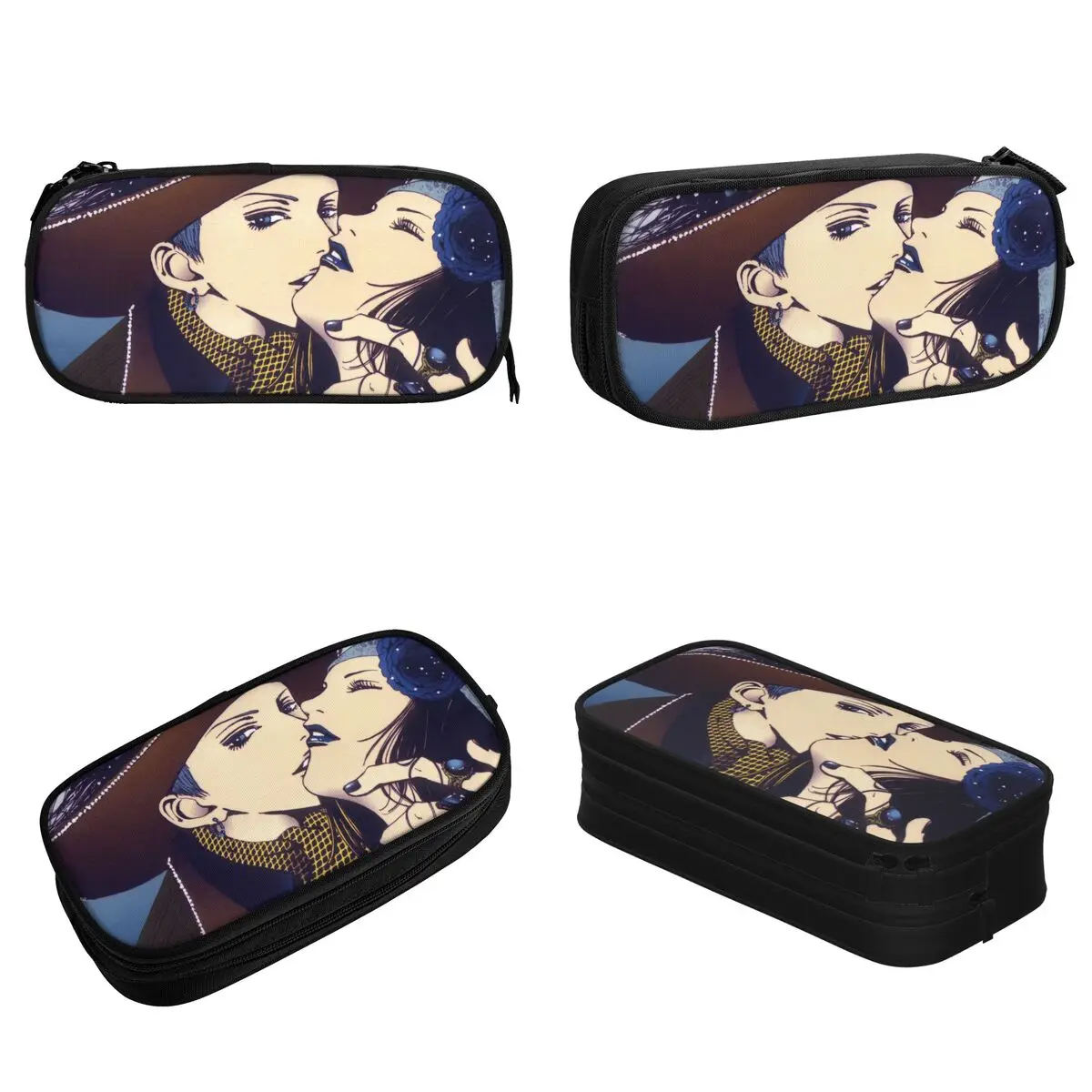 Anime Paradise Kiss Pencil Cases Classic Manga Pen Holder Bag for Student Big Capacity School Supplies Gift Pencilcases