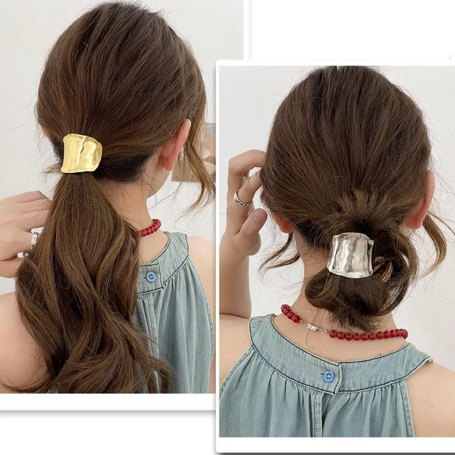 2 قطعة حامل ذيل حصان مقاطع الشعر 1.96 بوصة معدنية عالية ذيل حصان الكفة المشابك الشعر الزخرفية قوية عقد الفرنسية غرامة الشعر الفك C #6