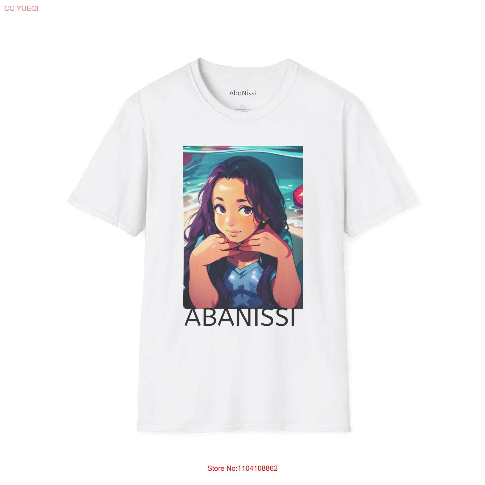

ABANISSi Logo Softstyle T Shirt Brand Cotton Top long or short sleeves
