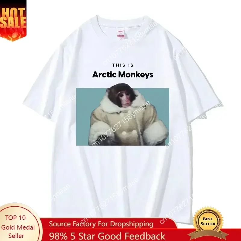 

Funny This Is Arctic Monkeys Graphic TShirt Men Women Women Hip Hop Retro Punk Clothing T-shirt Casual Cotton Oversized T Shirts