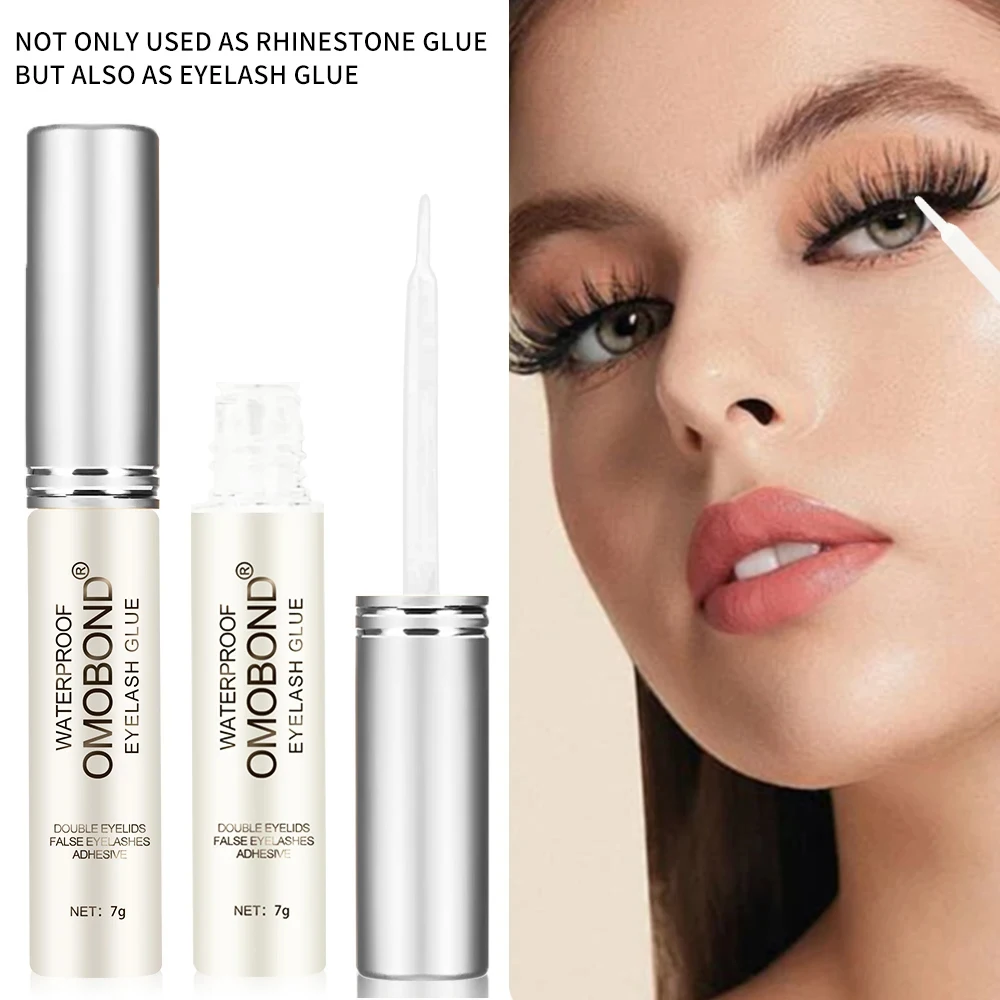 7ml Waterproof Quick Dry Adhesive Eyelash Glue Transparent False Eyelash Glue Long-lasting Non-irritating Fake Eyelashes Glues