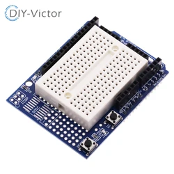 UNO Proto Shield prototype expansion board with SYB-170 mini bread board based For ARDUINO UNO ProtoShield