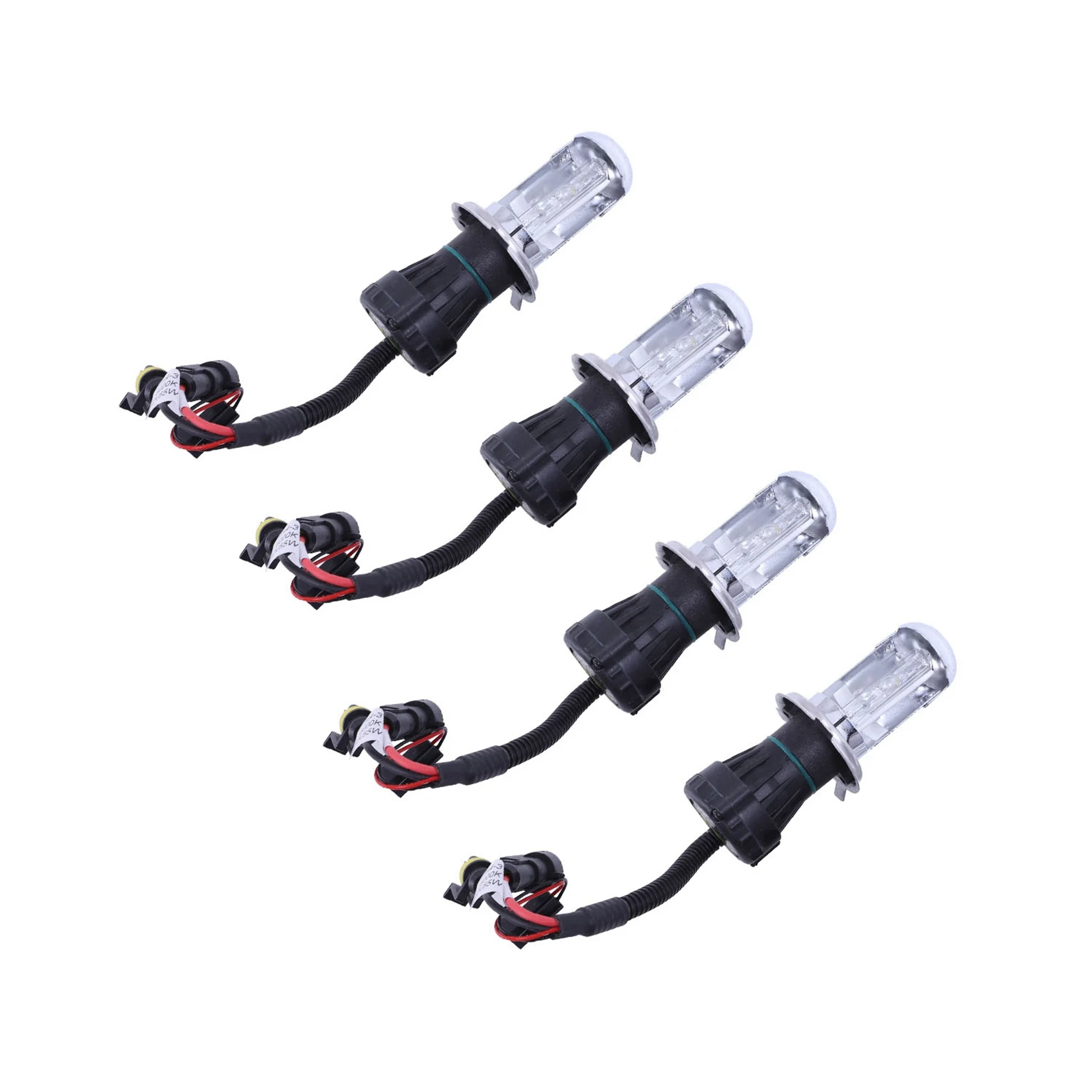 

4X Bulb AUTO HID BI-Xenon HI / LOW Bulb H4 (55W, 6000K)