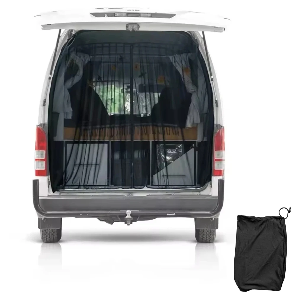 

For VW T5 T6 Tailgate Barn Door Magnetic Insect Mosquito Fly Screen Net Camper Van Camper Accessories
