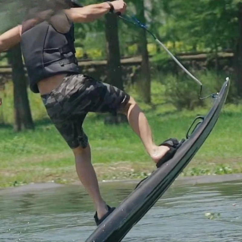 Electric Surfboard For Water SportsHavospark H5-F Carbon Fiber Electric Surfboard With Power Motor Jet Design-Unisex For Ocean W