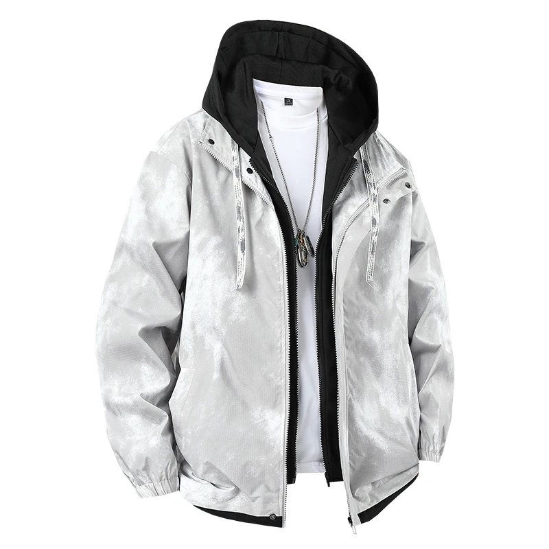 

Outdoor Sports Running Fashionable and Cool Warm Windproof Jacket High-quality Printed Camouflage Breathable Warm Jacket