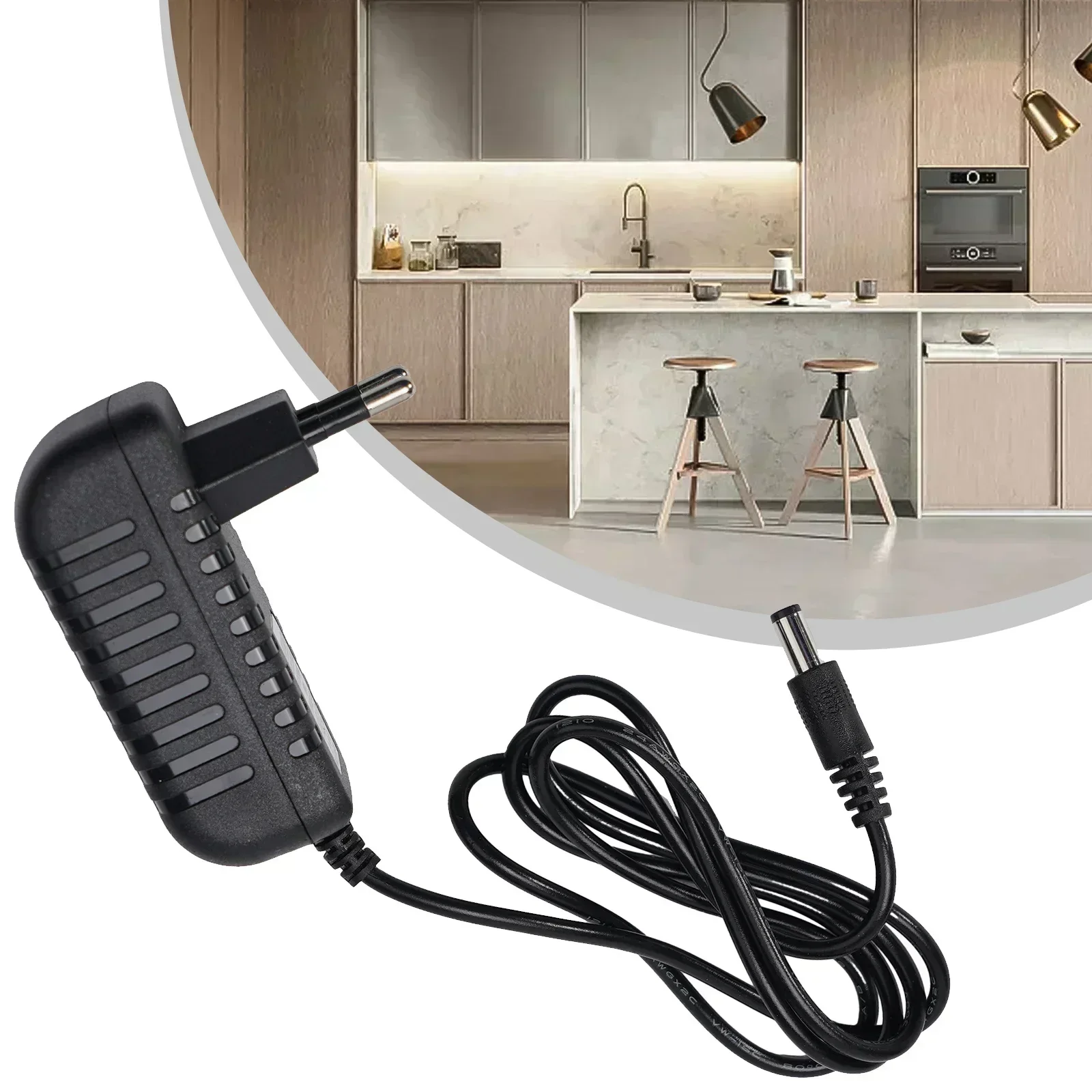 26V DC Charging Cable Euro-Plug Power Adapter 0.6A Output Replacement Quick Charger For Grundig VCP3830 Cordless Handheld Vacuum