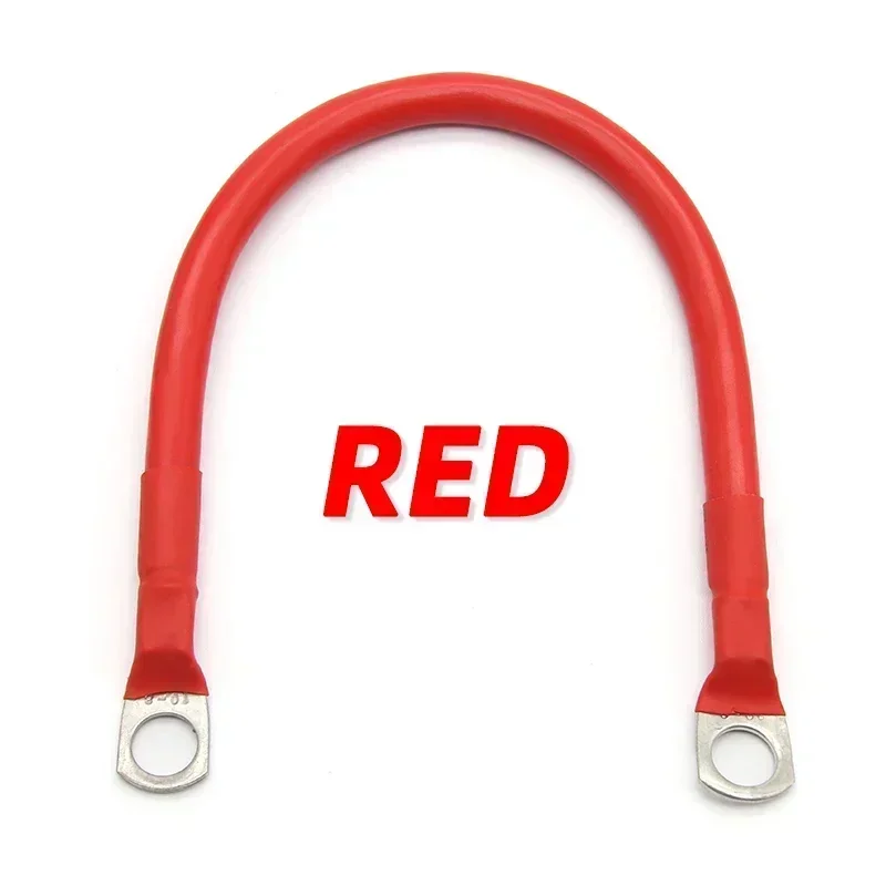 8AWG 6AWG 4AWG Batterie-Wechselrichter-Kabel, Mehradriges Reinkupfer-Kabel für Solarstrom, USV, Autoanschluss mit M8-Kabelschuhen