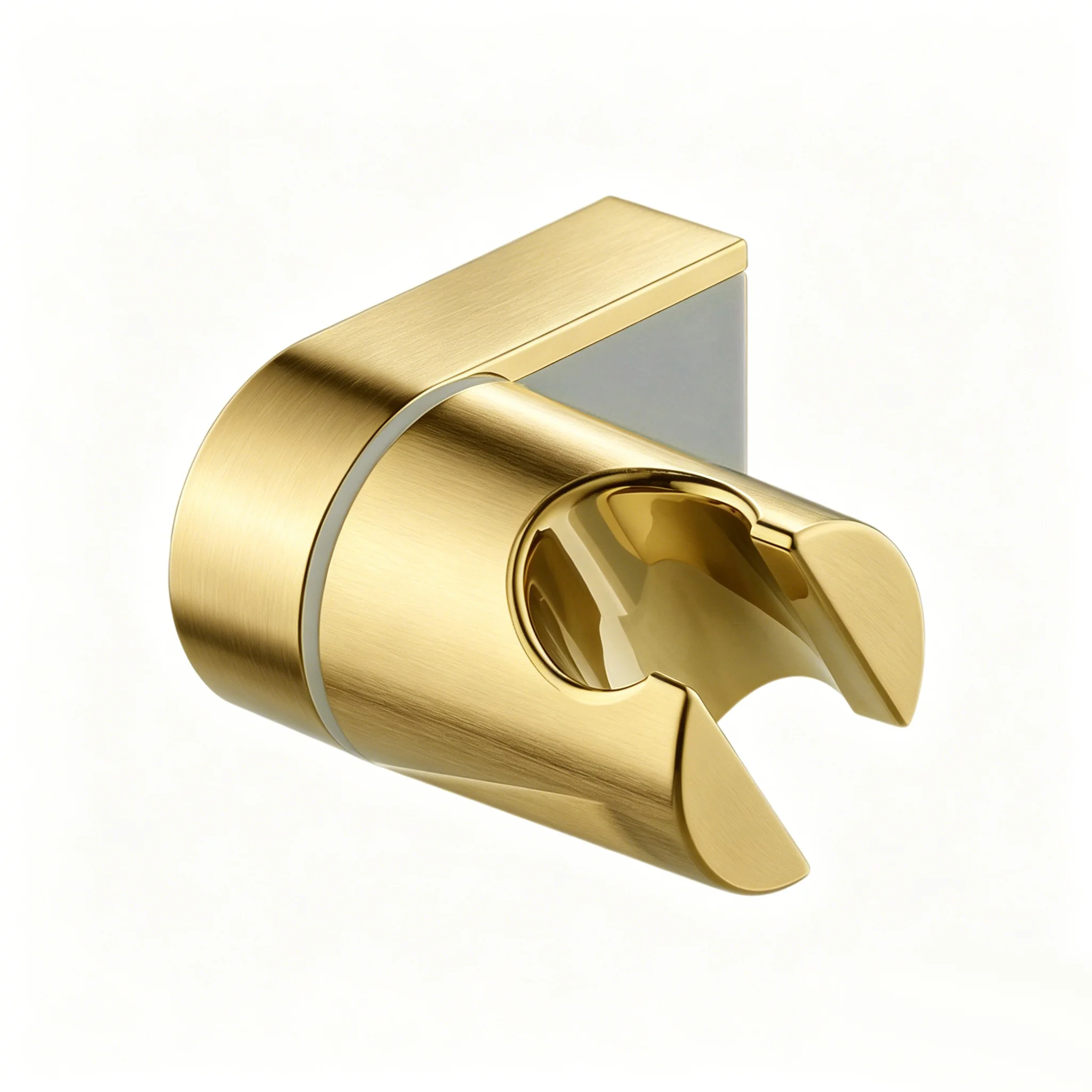 Wasourlf Shower Head Socket Pulling Brushed Gold ABS Material Bathroom Accessories Shower Installation Parts Shower Head Holder