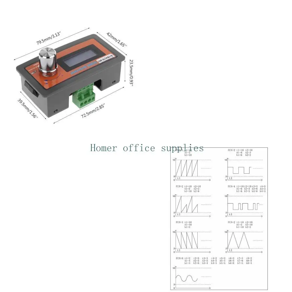 

K43B Аналоговый генератор сигналов напряжения постоянного тока 0–10 В для отладки панели ПЛК и
