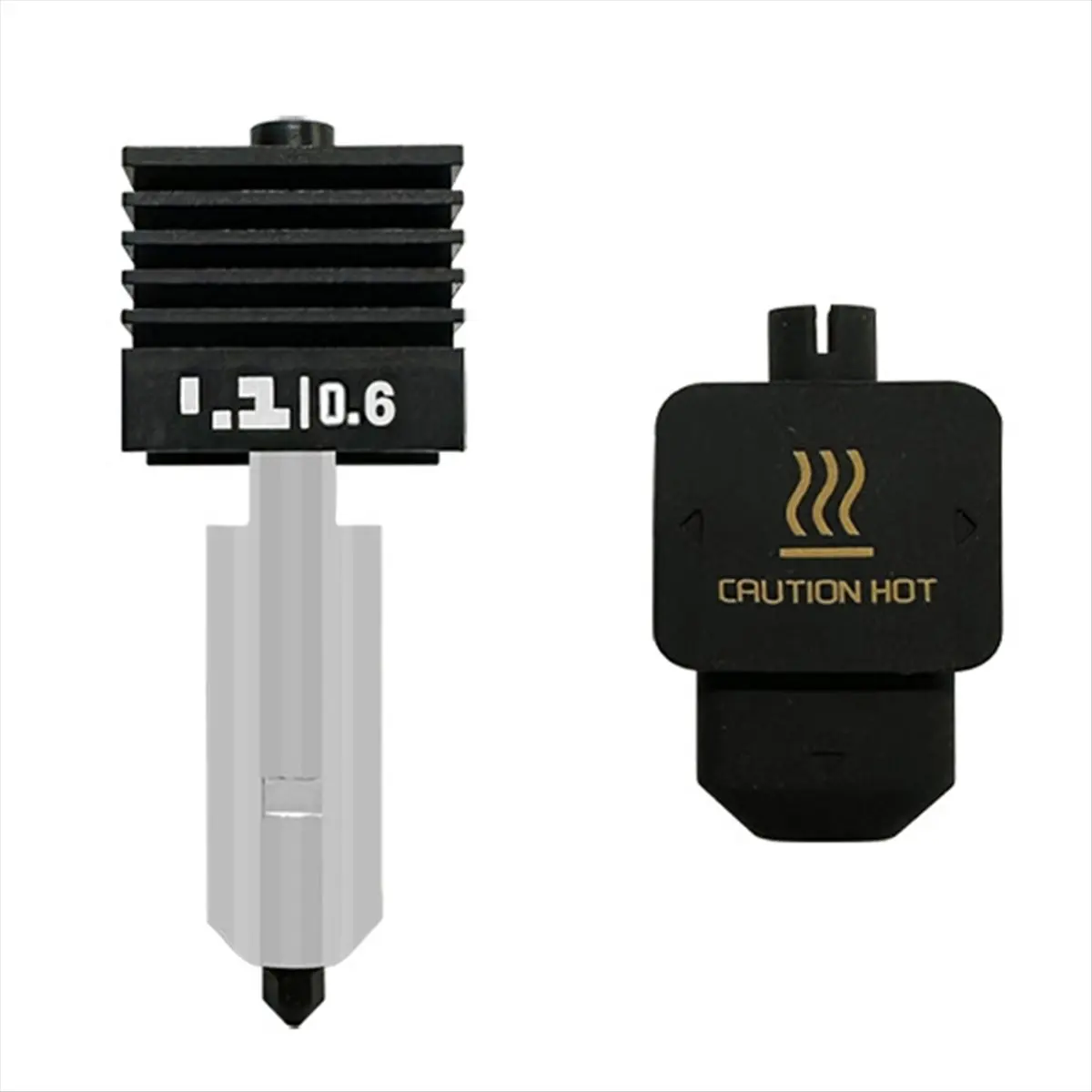 SWXF For H2D /H2S High Hotend Kit Quick Swap Hot End with 0.6mm Hardened Steel Nozzles
