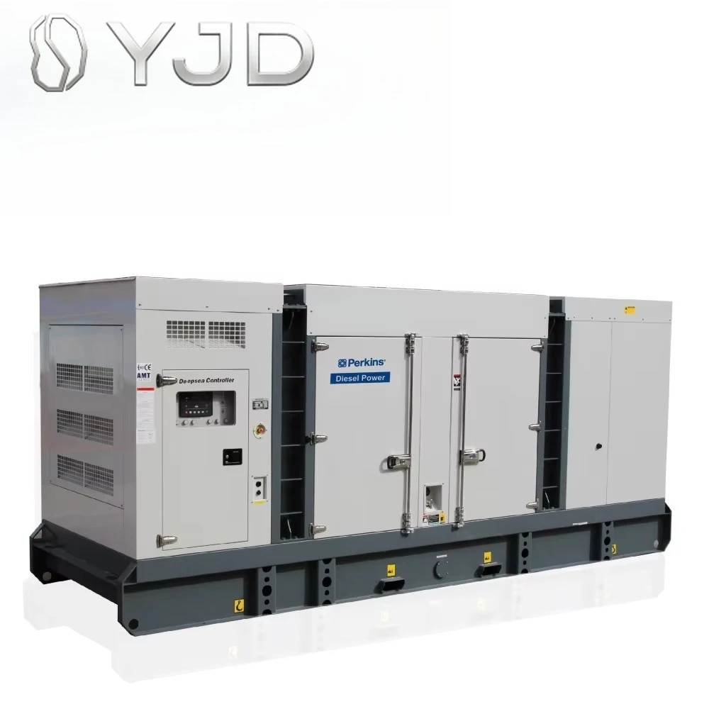1500 Rpm Diesel Generator Set Total 600kva Water Cooled Part Unleaded Remote Start