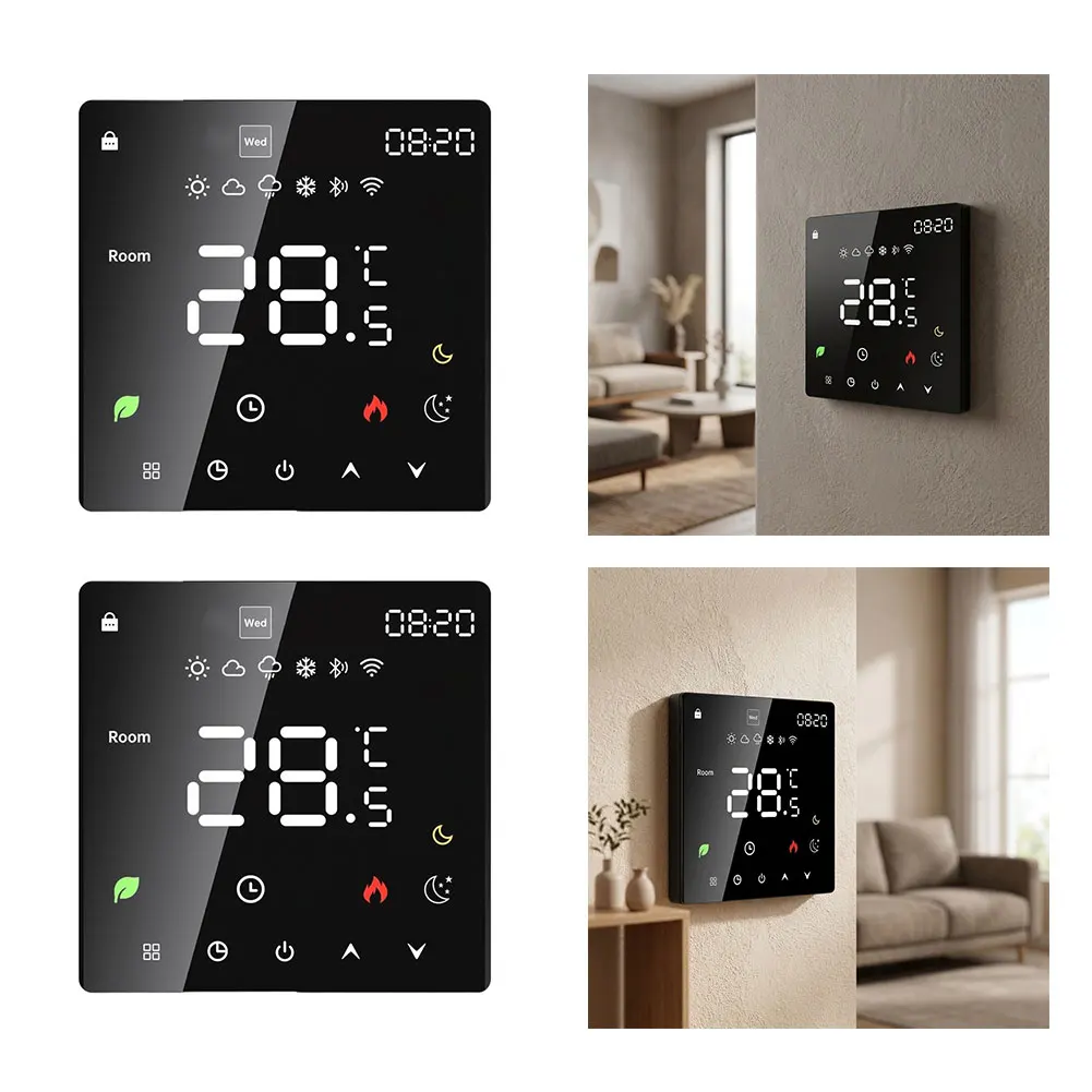 Efficient Temperature Control Smart Thermostat For Household Underfloor Heating WiFi Remote Floor Heating Regulator Accessory