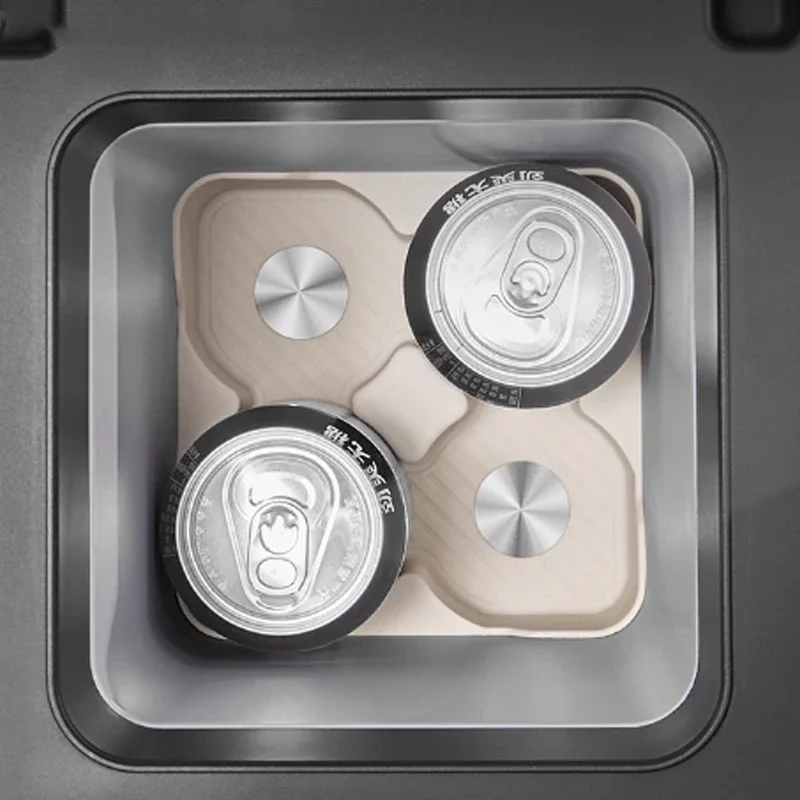 ل BYD ليوبارد 7 2025 2026 حامل كأس الثلاجة بطانة حماية من السيليكون الثلاجة الحد وسادة تعديل أجزاء