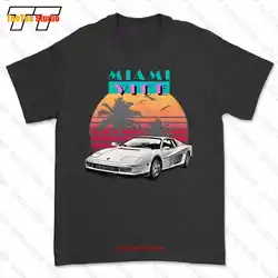 Fan Testarossa Miami Vice Memory Cool T-shirt Tee NB1F