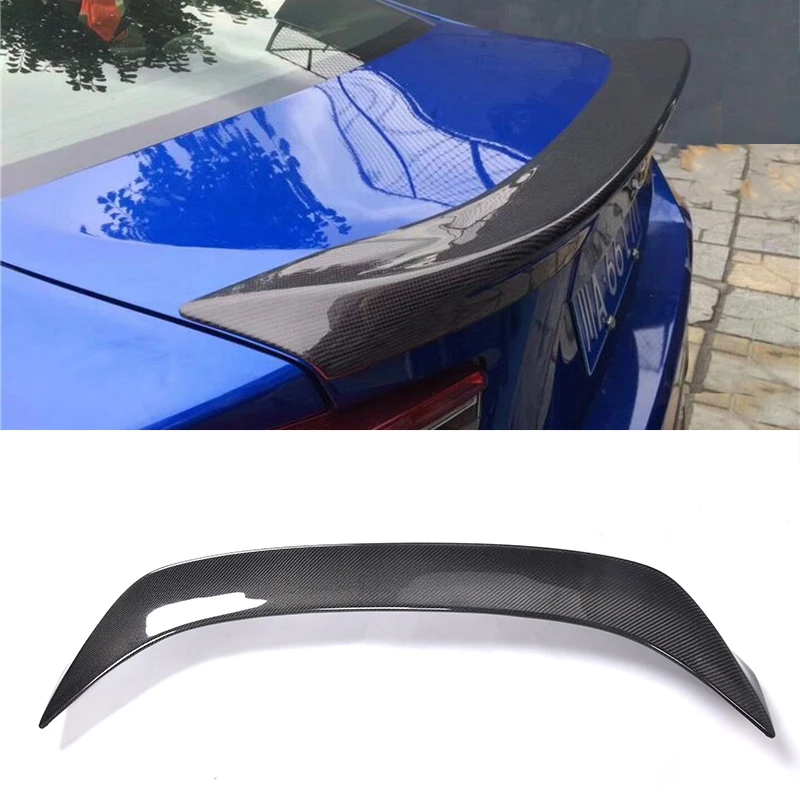 Subaru BRZ/Toyota GT86 rear trunk spoiler 2013-2021 automotive carbon fiber rear wing lip tail spoiler TRD style