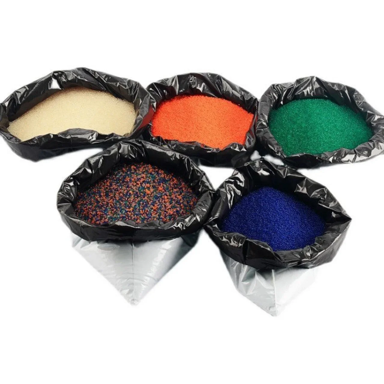 Ajdiy com balas de água cristal solo contas de água lama decoração do casamento crescente bolas de água recarga blaster bala arma de brinquedo