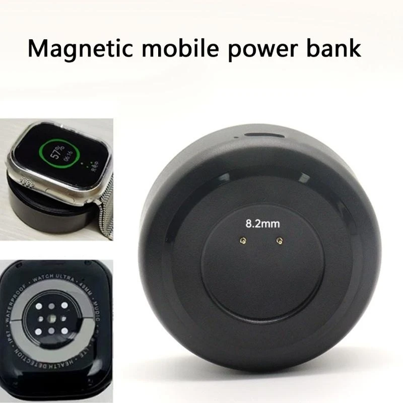 موصل مغناطيسي فعال ساعة ذكية شحن سريع شحن سلك سلك محول الطاقة مناسب لأجهزة DW99/CDS9/CD99 H05A