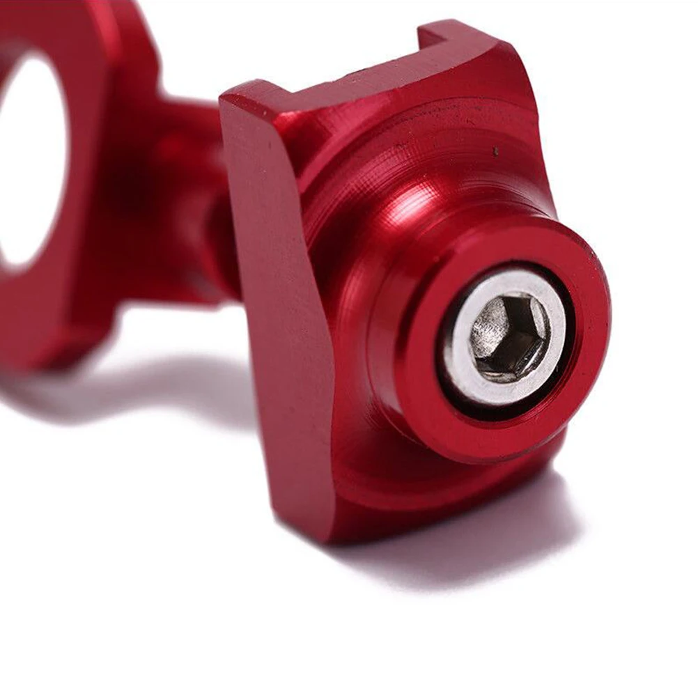 

Alloy Adjuster Fastener Bolt Single Speed Bike Tool Red Sturdy Durable For Single Chain Tensioner Anti Slip Rear Wheel
