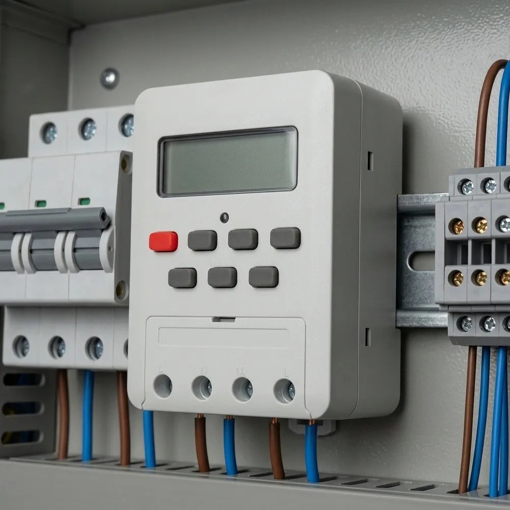 KG316TA AC220V 30A Programmable Timer Switch with LCD Display for For water Pumps For water Heaters and Network Routers