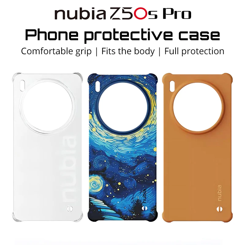 Original Nubia Z50S Pro Case Protective Cover Orange Nubia Accessories