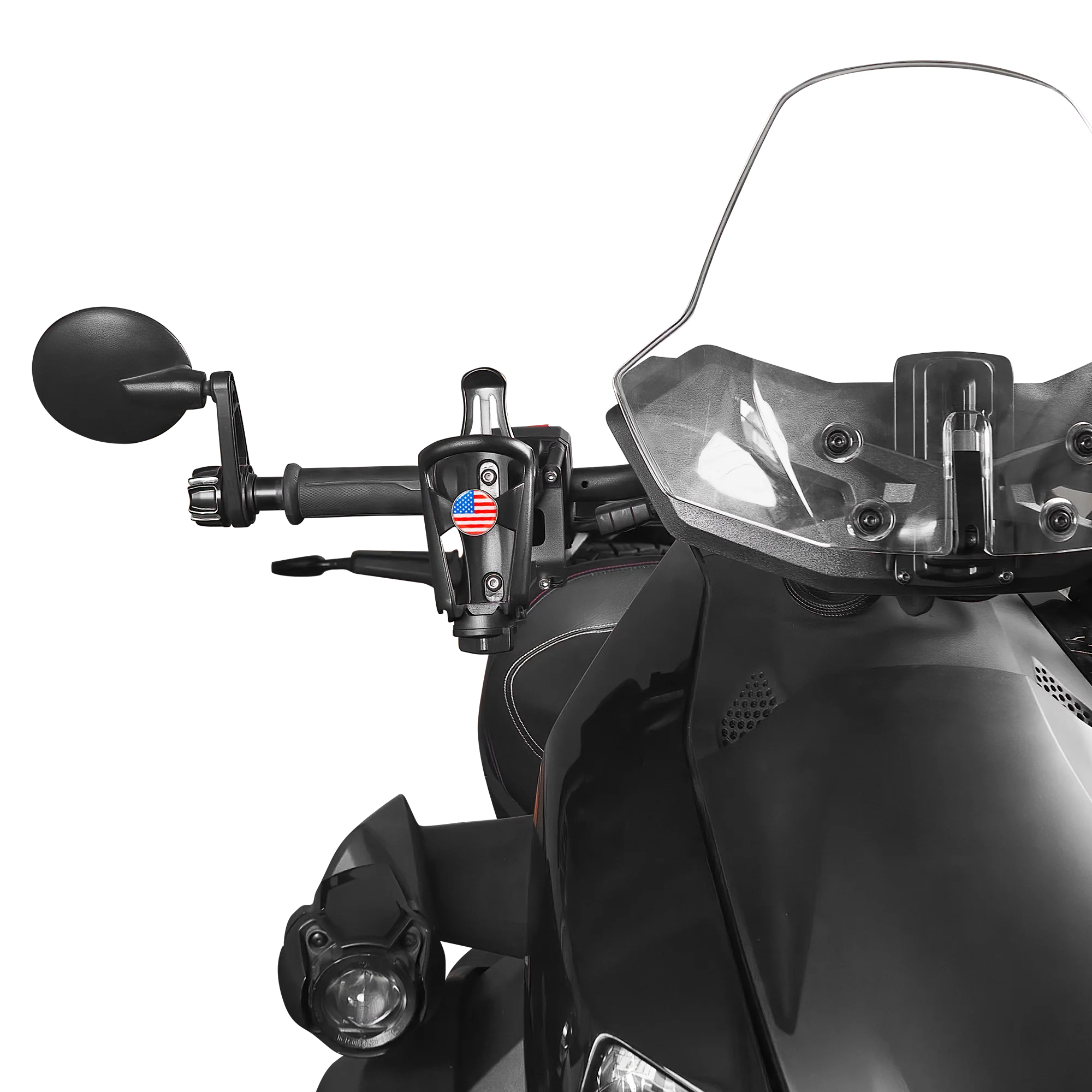 Adjustable Handlebar Cup Holder, Drink Bottle Carrier for Can-Am Ryker 600 900 Rally Sport Edition 2019 2020 2021 2022 2023 2024