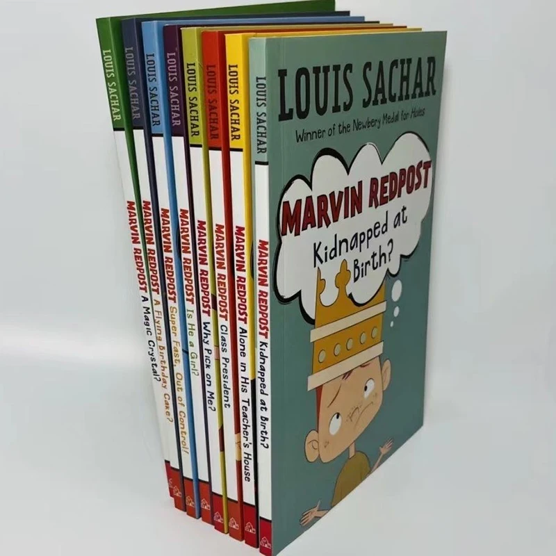 

MarvinRedpost (trouble fine horse text) 8 volumes Newbery award-winning literature children's reading picture book story books