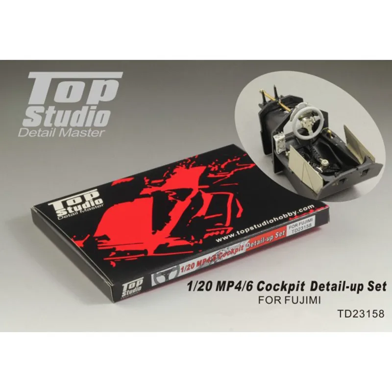 MP4 6 조립 모델 세트로 완성도 높은 톱스타디오 TD23158 코크핏 디테일업 세트 추천 리뷰