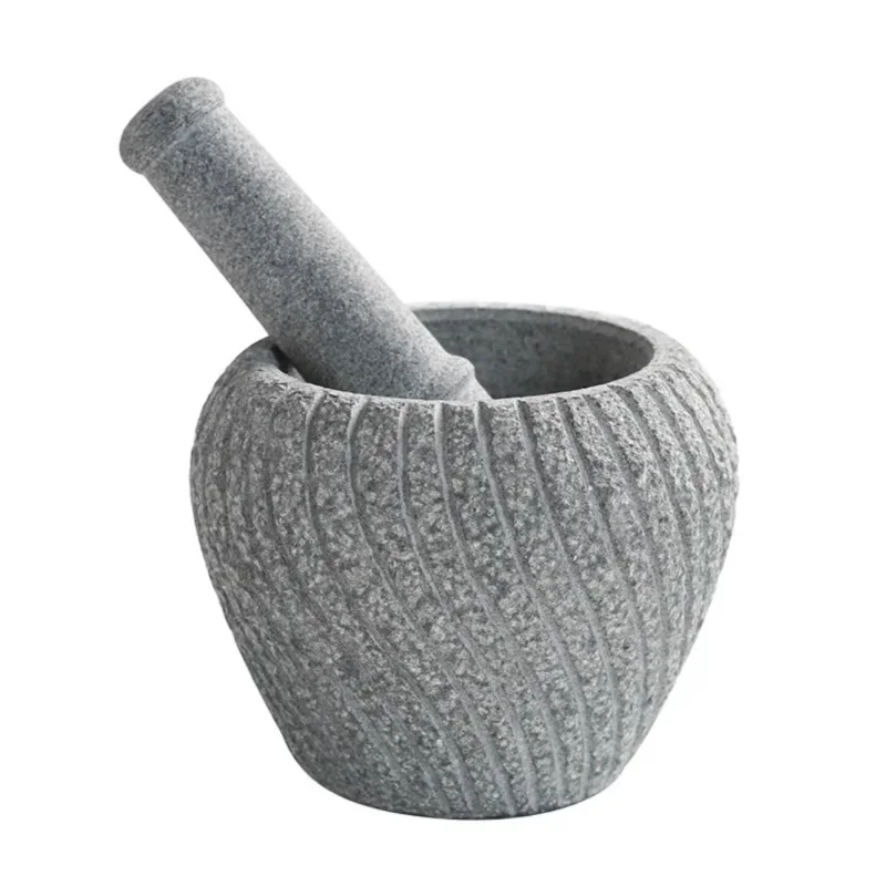 green stone mortar garlic masher garlic mortar grinder stone bowl grinding garlic mortar