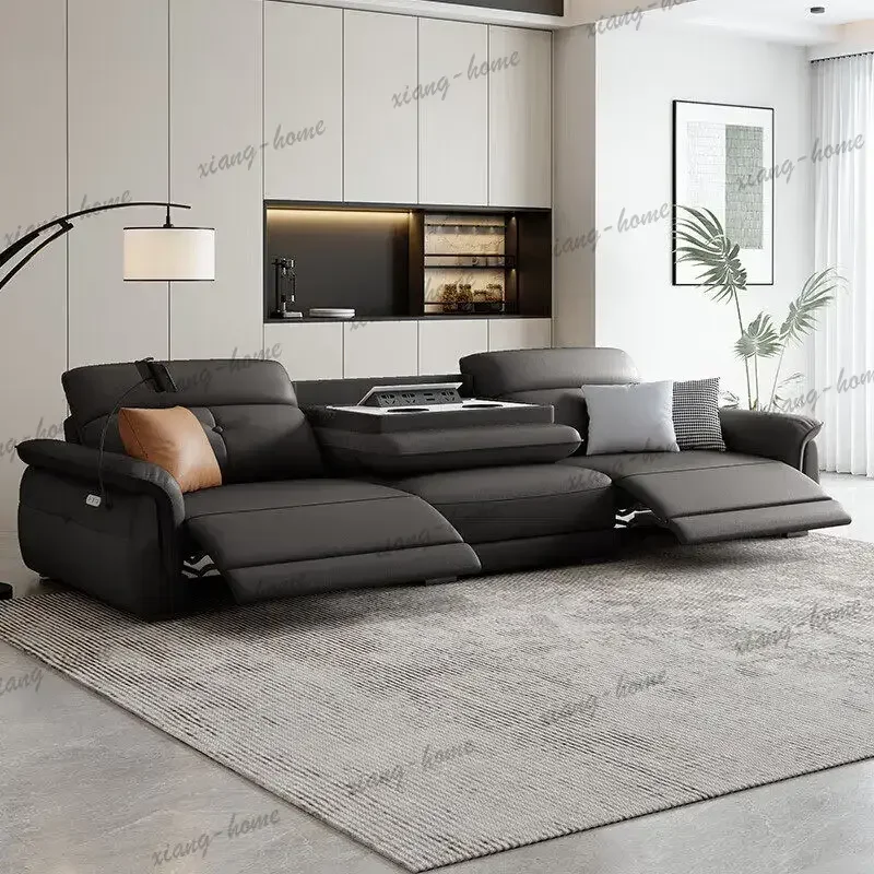Best Sellers Extendable Electric Recliner Sofa Waterproof Ktv Italian Lazy Electric Recliner Sofa Lounges Luxury Woonkamerbanken