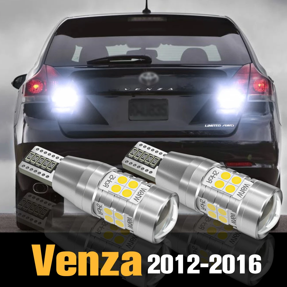 

2pcs Canbus LED Reverse Light Backup Lamp Accessories For Toyota Venza 2012-2016 2013 2014 2015