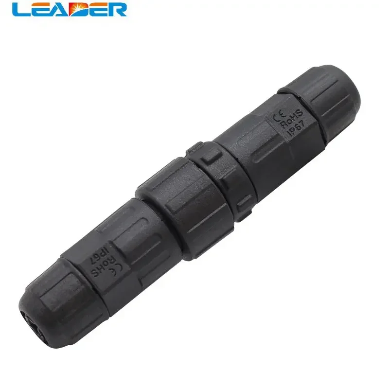 50Pcs M16 2-8p 250V 15A IP68 Male and Female Waterproof Connector Cable Size 8.5mm Automotive Wire Connector Terminals