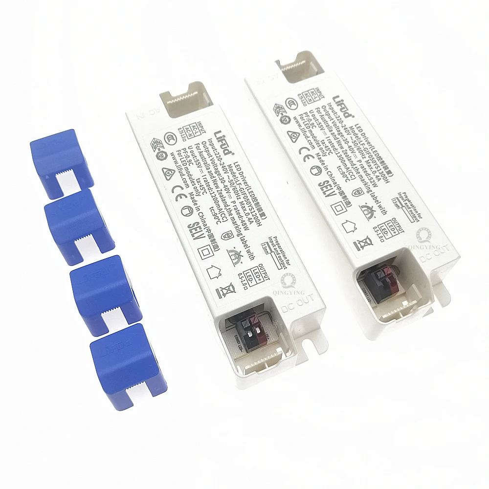 1 Stuks-5 Stuks Lifud Led Driver LF-GIF050YS1200H 1300H 48W-52W DC30-40V 1200ma 1300ma Hoge Pf Geen Flikkering Verlichting Transformator