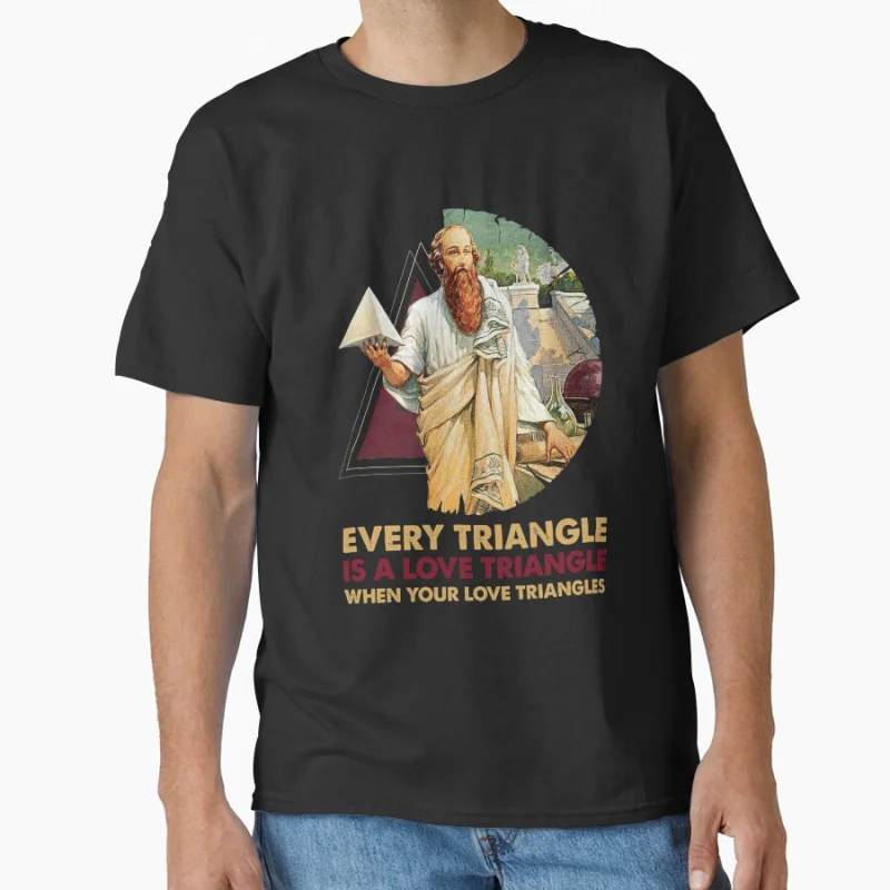 

Fun Science & Math Ner dy Pythagoras Triangles Meme Quote Artistic Gift t shirt Large size Tops Graphic Print men's Clothes