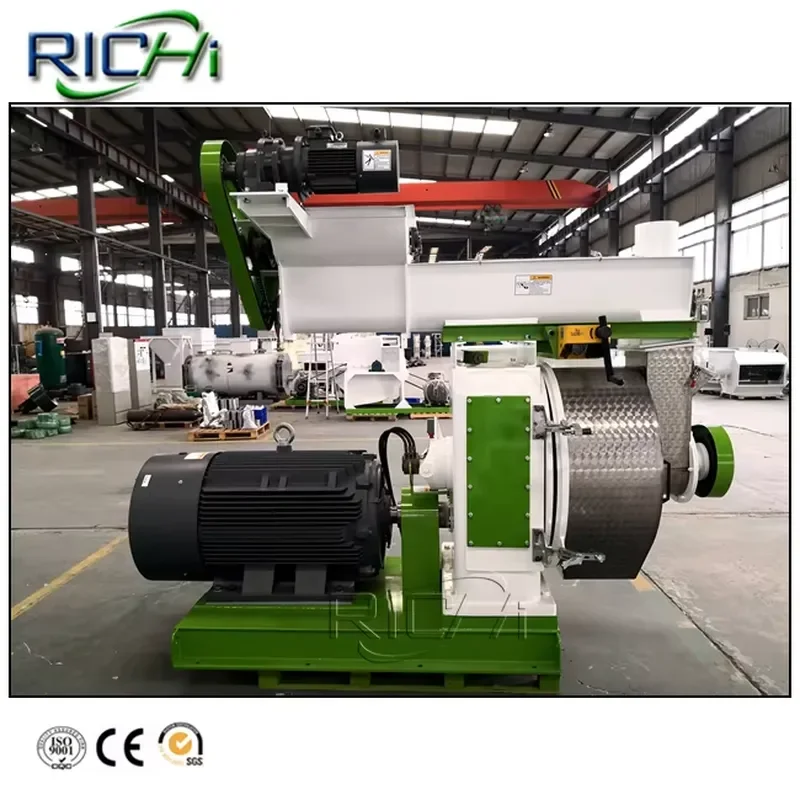 China Machine 1-5T/H Biomass Pellet Fuel Hemp Straw Wood Pellet Extruder Machine