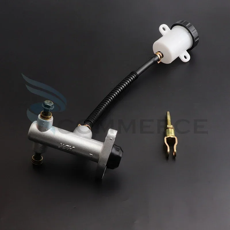 

2-Way Foot Hydraulic Master Cylinder Pump for Disc Brake Suit-Rear Brake Accessories for ATV Go-Kart UTV Buggy -Fits Most Models