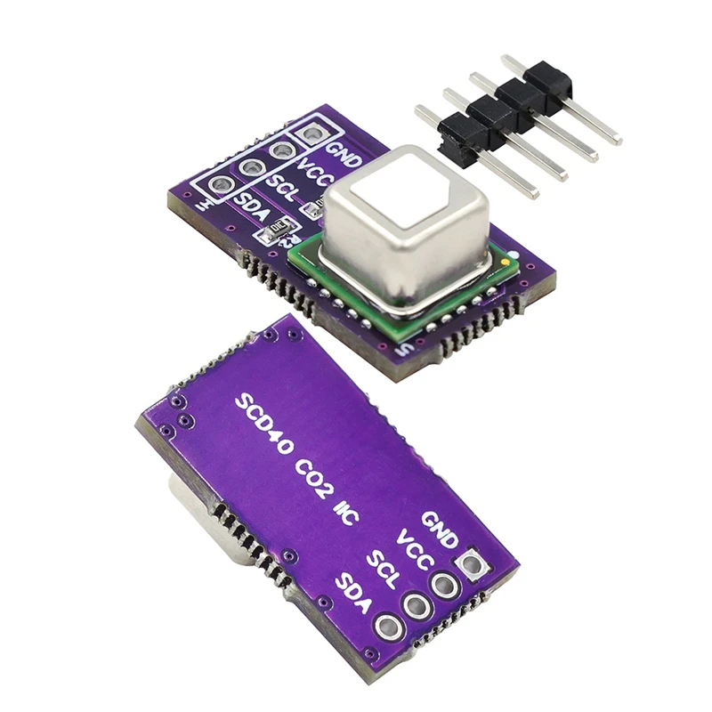 SCD40 Gas Sensor Module Detects CO2 Carbon Dioxide Temperature And Humidity In One Sensor I2C Communication