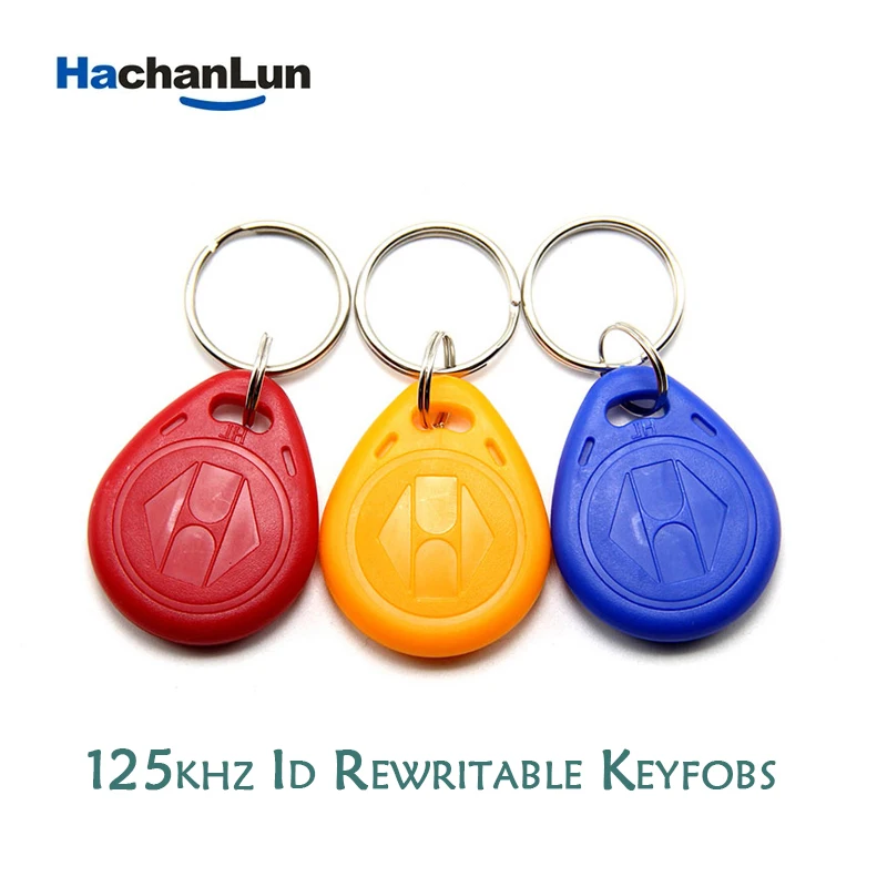 

50pc Em4305 125khz ID Key Copy Rewritable Writable Rewrite ID T5577 Keyfobs Rfid Tag Ring Card Proximity Token Access Duplicate