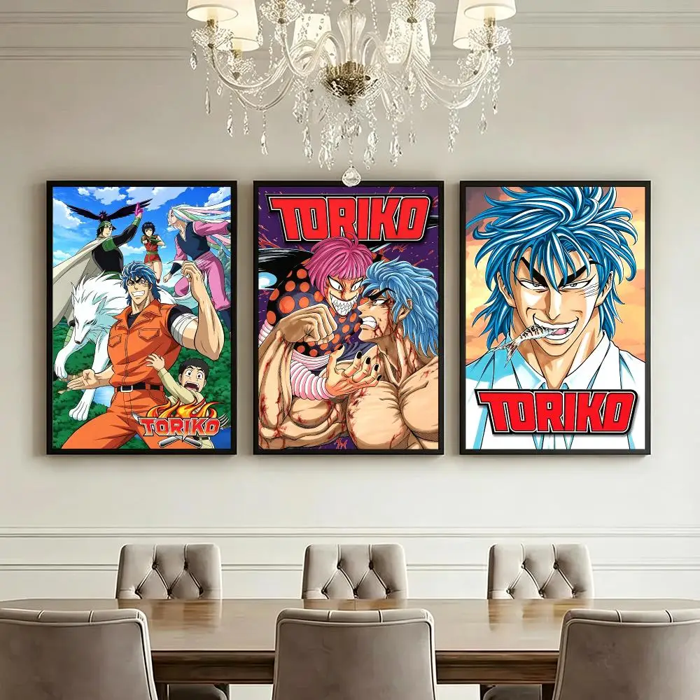 anime Toriko Poster HD Poster High End Luxury Home Decor for Living Room Bedroom Corridor and Gift Giving
