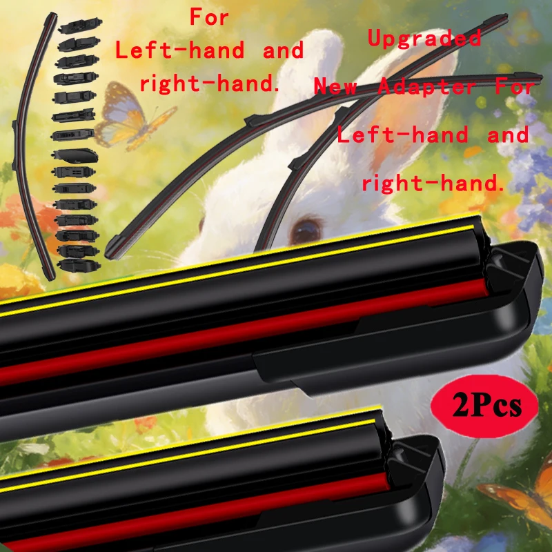 

Для MASERATI GRANCABRIO 2010-2024: Новые щетки стеклоочистителя лобового стекла, сменные запчасти для мойки окон