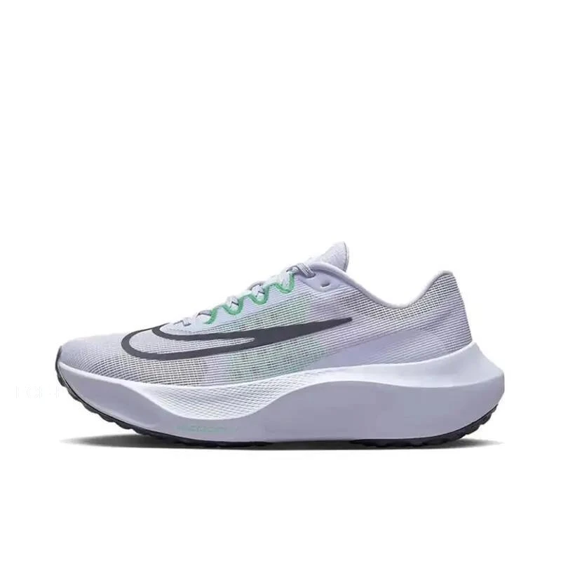 Nike Zoom Fly 5 Men's and Women's Orange Fashionable Retro Comfortable Cushioned Anti Slip Durable Breathable Running Shoes