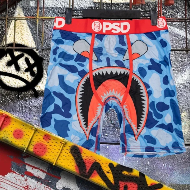 

1Pcs Sexy Men Underwear Breathable Nylon Mesh Crotch Man Underpants Men's Panties Plus Size Mens Boxershorts Men Boxers Trunks