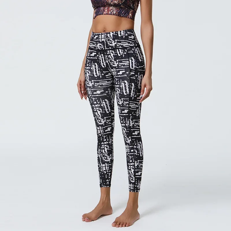 Color Sport Leggings Women 3D Printing Tights Yoga Pants Gym Leggin Ladies Seamless Leggins for Female Leginsy Sexy