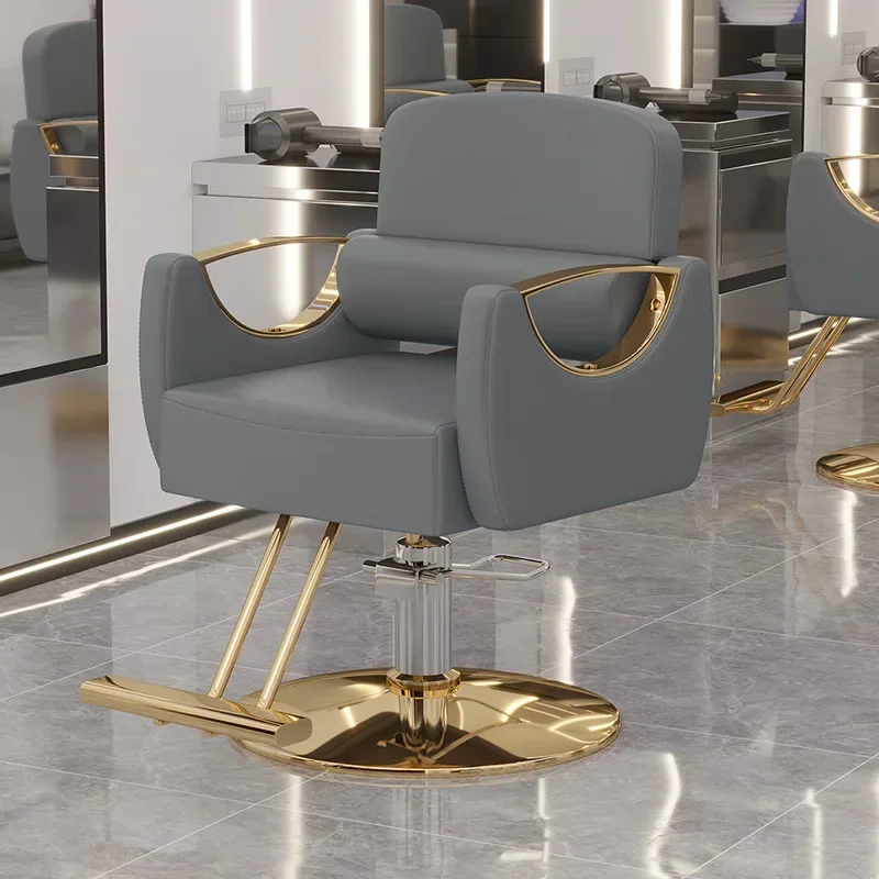 Professional beauty salons adjust barber chairs for hair stylists, environmentally friendly and durable