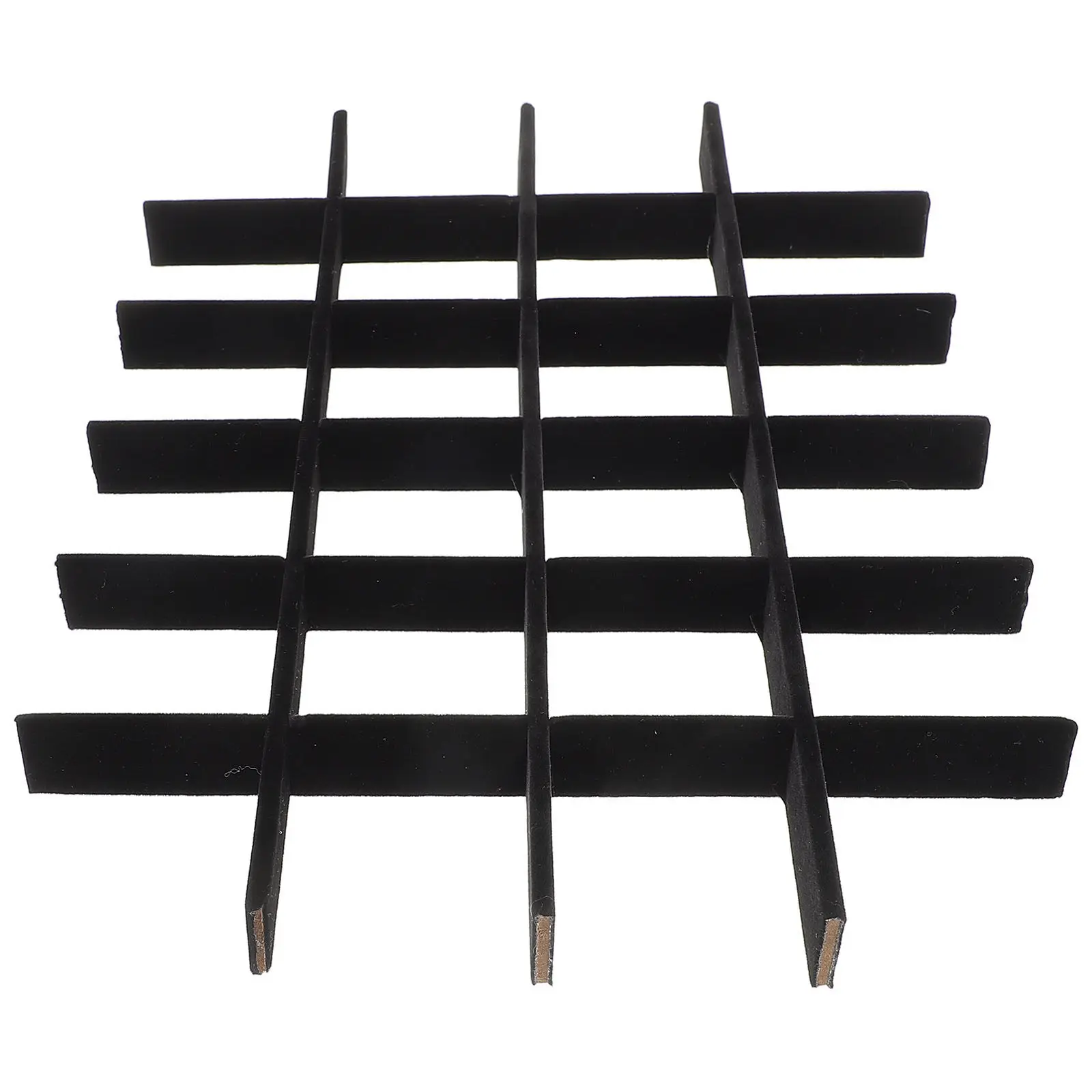 

Набор регулируемых разделителей-вставок для ювелирных шкатулок и витрин, органайзер для хранения украшений, сделай сам