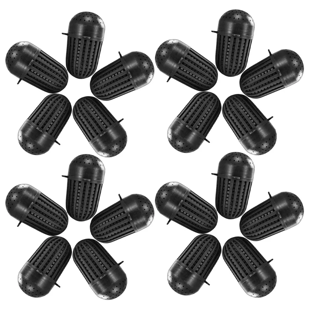 

50pcs Bait Ball Holder Fishing Lure Cage Sturdy Plastic Design Hollow Carp Eel Feeder Outdoor Supply Tool