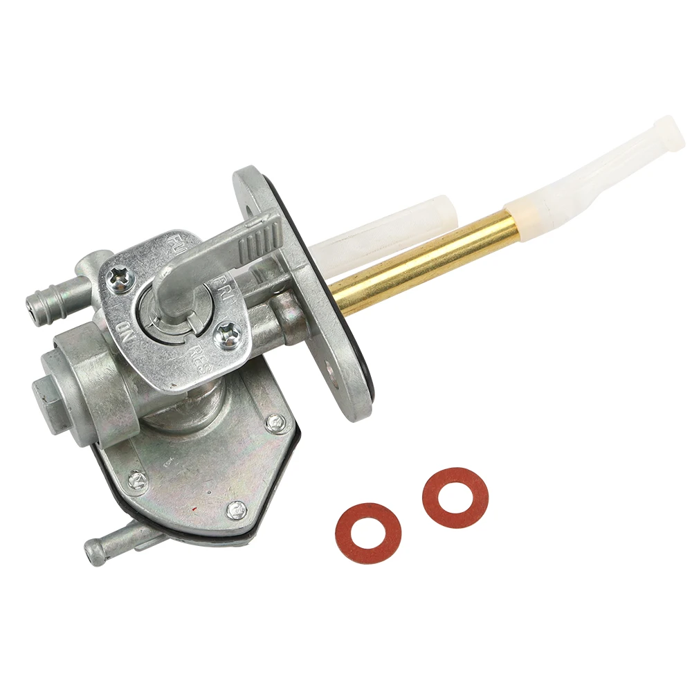 Fuel Petcock Valve with Gaskets, Fuel Tap Replacement for Suzuki DRZ400 Bandit GN125 GN250 ATV