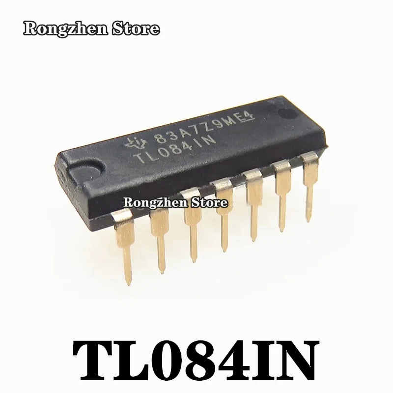 New original TL084IN TL084 TL0841N in-line DIP14 four-way operational amplifier